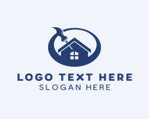 Home Construction Tools Logo