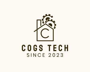 Cogs - Industrial Mechanical House Fabrication logo design