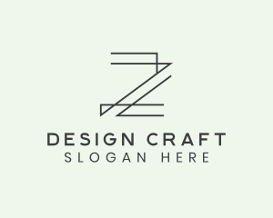 Architect - Minimalist Architect Letter Z logo design