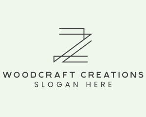 Minimalist Architect Letter Z logo design