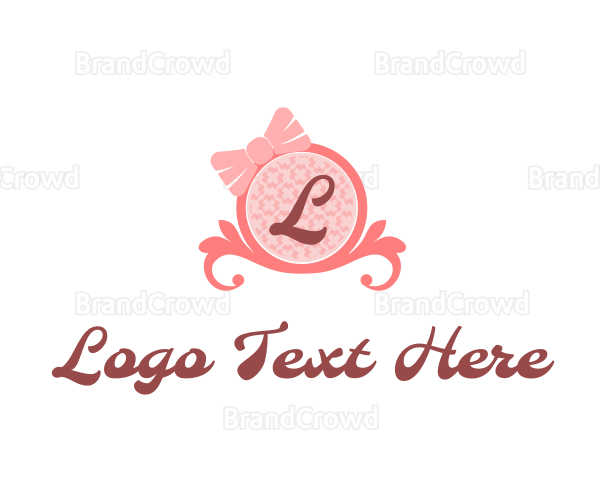 Ribbon Fashion Beauty Logo