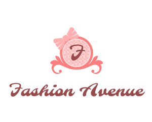 Ribbon Fashion Beauty logo design