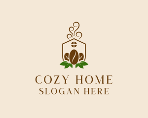 House - Organic Coffee House logo design