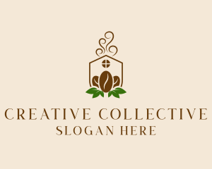 Organic Coffee Home logo design