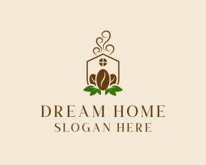 House - Organic Coffee House logo design