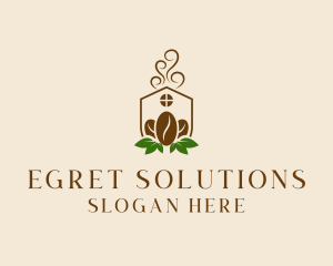 Organic Coffee Home logo design