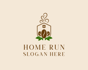 Organic Coffee Home logo design