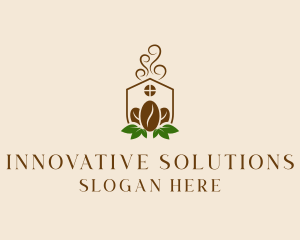 Organic Coffee Home logo design