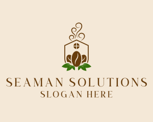 Organic Coffee Home logo design