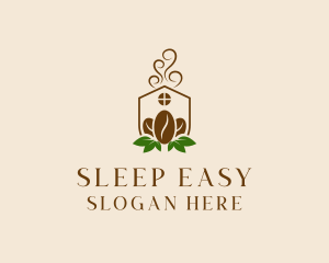 Organic Coffee Home logo design