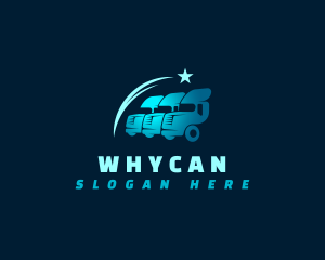 Freight - Truck Logistics Automotive logo design