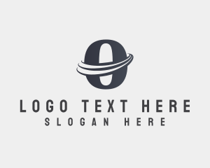 Logistics Swoosh Letter O logo design