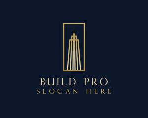 Skyscraper Building Commercial logo design