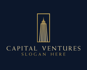 Capital - Skyscraper Building Commercial logo design