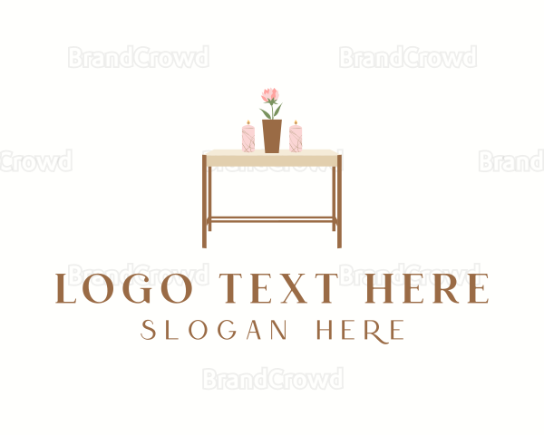 Table Decoration Furniture Logo