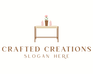 Table Decoration Furniture logo design