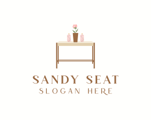 Table Decoration Furniture logo design