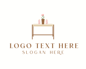 Table Decoration Furniture Logo