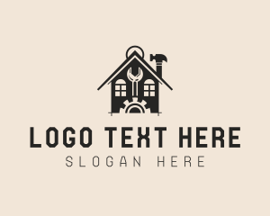 Cog - Home Construction Repair logo design