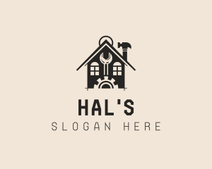 Hardware - Home Construction Repair logo design