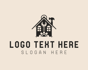 Home Construction Repair Logo