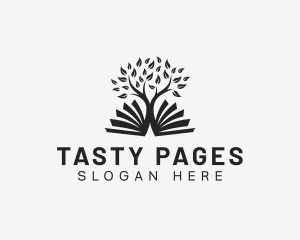 Eco Tree Pages logo design