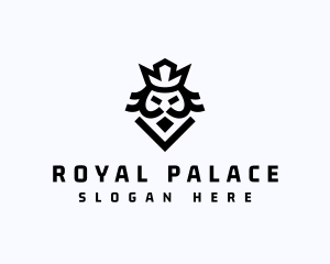 Medieval King Crown logo design