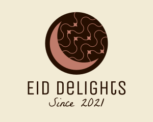 Eid - Crescent Islamic Moon logo design