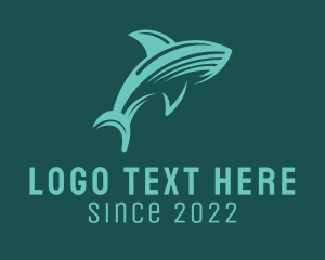Powerful - Seafood Tuna Fishing logo design