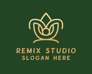 Deluxe Yoga Studio logo design