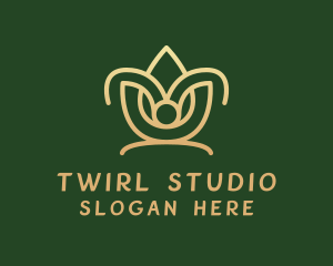 Deluxe Yoga Studio logo design