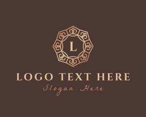 Deluxe - Elegant Mandela Pattern Boutique logo design