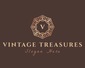 Antiquarian - Elegant Mandela Pattern Boutique logo design