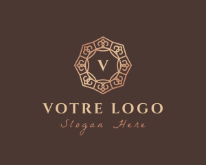 Luxe - Elegant Mandela Pattern Boutique logo design