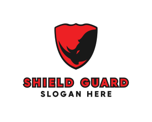 Defense - Rhino Shield Defense logo design