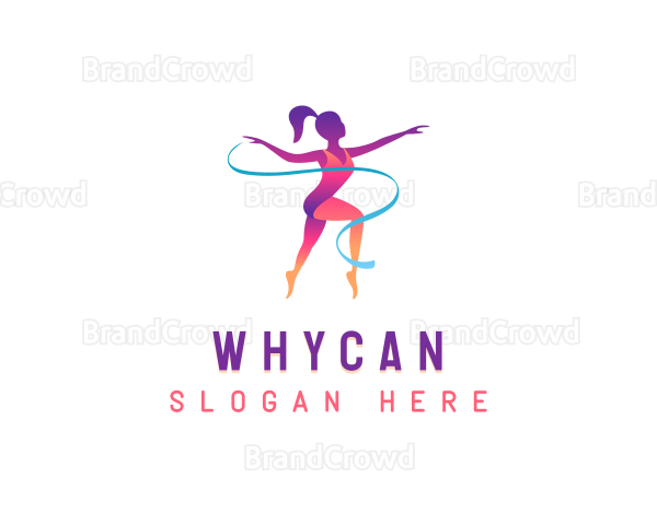 Athlete Body Gymnastics Logo