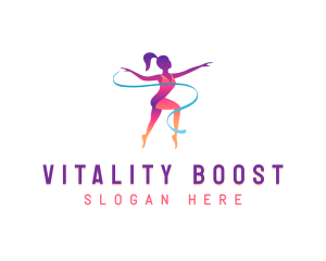 Body - Athlete Body Gymnastics logo design