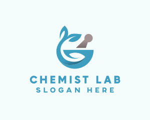 Chemist - Medical Pharmacy Chemist Mortar logo design