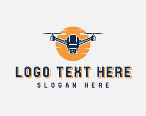 Aerial - Rotorcraft Drone Photography logo design