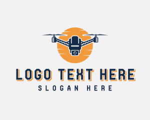 Technology - Rotorcraft Drone Photography logo design