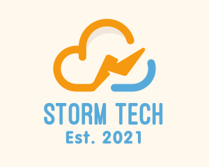 Storm Cloud Energy logo design
