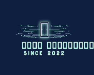 Online - Digital Circuit Technology logo design