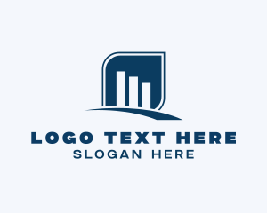 Sales - Blue Corporate Establishment logo design