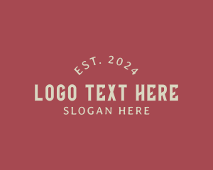 Retro Business Brand logo design