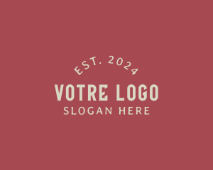 Retro Business Brand Logo