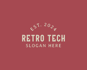 Retro Business Brand logo design