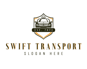 Royal Luxury Car Transportation logo design