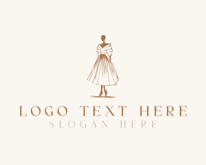 Feminine Fashion Garment Logo