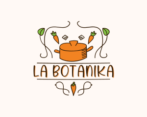 Organic Gourmet Cooking Logo