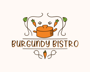 Organic Gourmet Cooking logo design